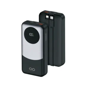 20000mah 22.5W Fast Charging Powerbank With Type-C & Lightning Cables with 3Ports